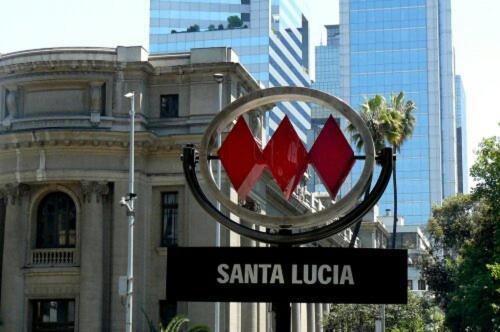 Appartamento Depto 707 Excelente Ubicacion Metro Sta Lucia, Barrio Paris Londres Centro Santiago del Cile Esterno foto
